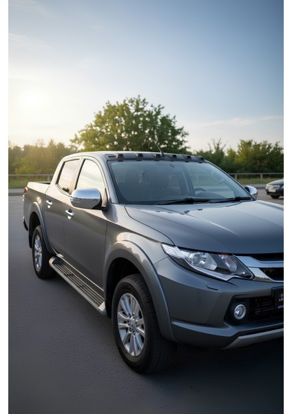 Roal Tunıng Mitsubishi L200 Moonvisor (Led’siz) – Abs Tuning Aksesuar Güneşlik (Roal Tuning)