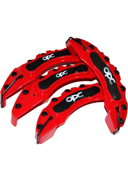 Kırmızı Opc 4'lü Kaliper Seti Yapıştırma Logolu modelleri