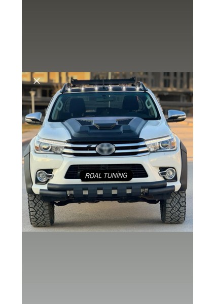 Roal Tunıng Toyota Hilux 2015-2020 Jumbo Kaput Scoop Kabartma Kaplama