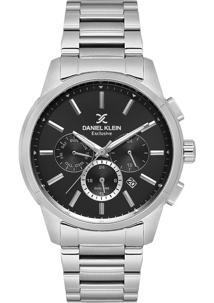 Erkek Kol Saati Metal Kasa - Kordon 3 Atm Suya Dayanıklı