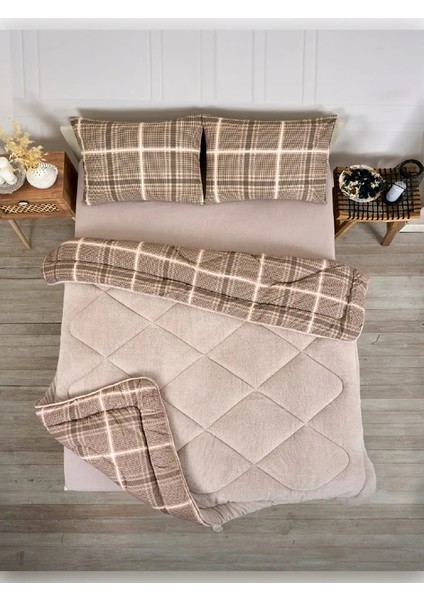 Çift Kişilik Wellsoft Çift Taraflı Yorgan ve Yastık Kılıfı Seti fırsatları