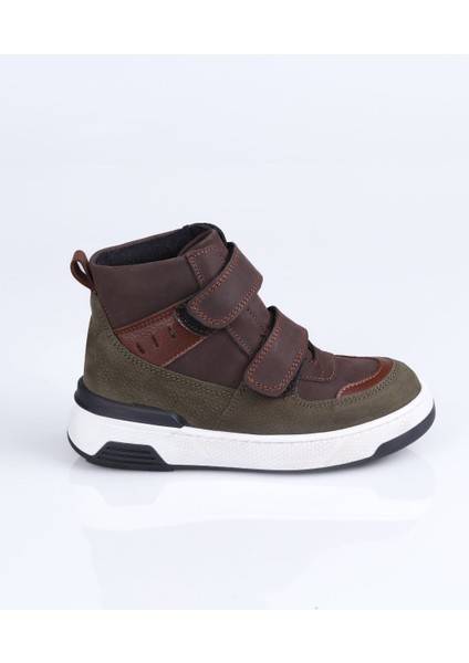 2710 Hakiki Deri Bot B. Kahverengi-Yeşil - 22