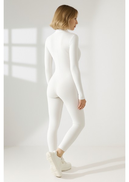 Içten Şardonlu Kışlık/spor/ Uzun Tulum Tayt-Parmak Geçmeli Model fiyatları