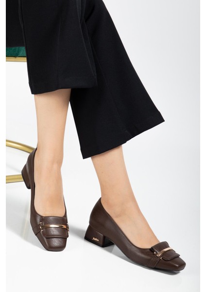 Suins Premium Rona Model Kadın Orta Topuklu Ayakkabı modelleri