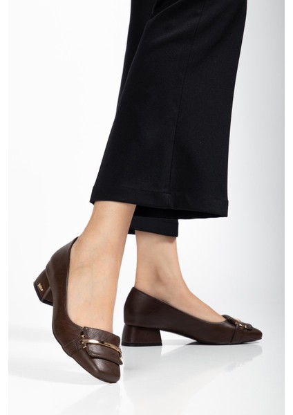 Suins Premium Rona Model Kadın Orta Topuklu Ayakkabı fırsatları