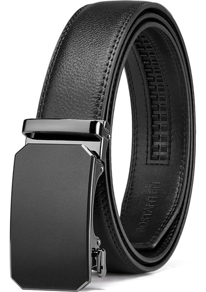 Yeni Ithal Otomatik Tokalı Deliksiz Erkek Kemeri