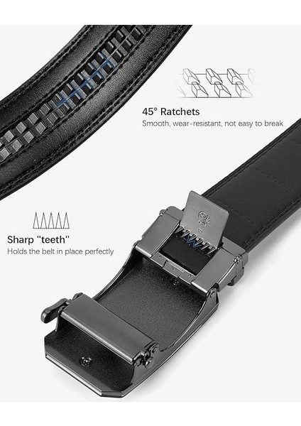 Yeni Ithal Otomatik Tokalı Deliksiz Erkek Kemeri fırsatları