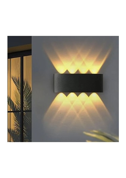 15W Dış Mekan LED Aplik Amber 800LM