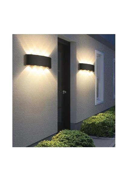 15W Dış Mekan LED Aplik Amber 800LM modelleri