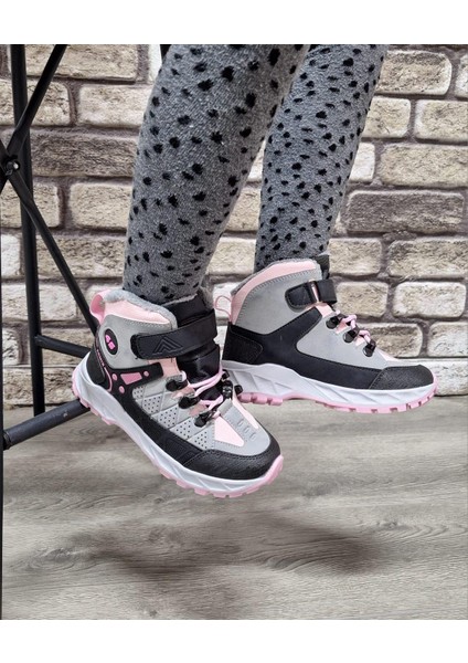 Rahat Içi Kürklü Outdoor Spor Bağcıklı Cırtlı Çocuk Botu indirimleri