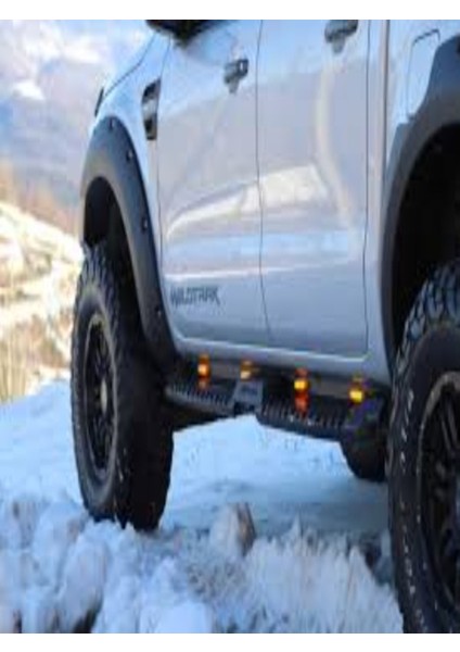 Roal Tunıng 2008-2022 Mitsubishi L200 Dakar Offroad Yan Basamak Ledli indirimleri