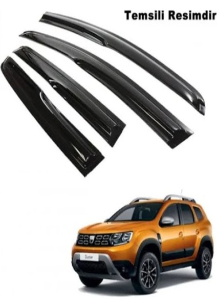 Roal Tunıng Dacia Duster Cam Rüzgarlğı 4 Parça 2018 Üzeri