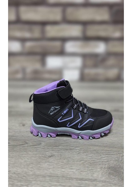 Rahat Konforlu Taban Outdoor Spor Cırtlı Çocuk Botu