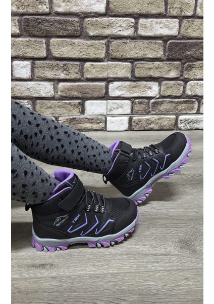 Rahat Konforlu Taban Outdoor Spor Cırtlı Çocuk Botu fırsatları