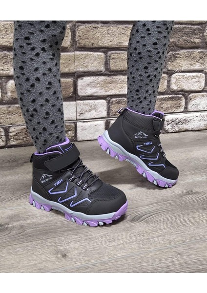 Rahat Konforlu Taban Outdoor Spor Cırtlı Çocuk Botu indirimleri