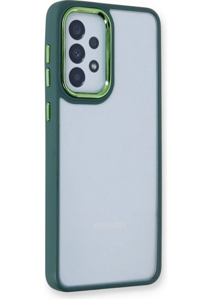 Ieg Samsung Galaxy A73 5g Kılıf Dora Kapak - Haki Yeşil