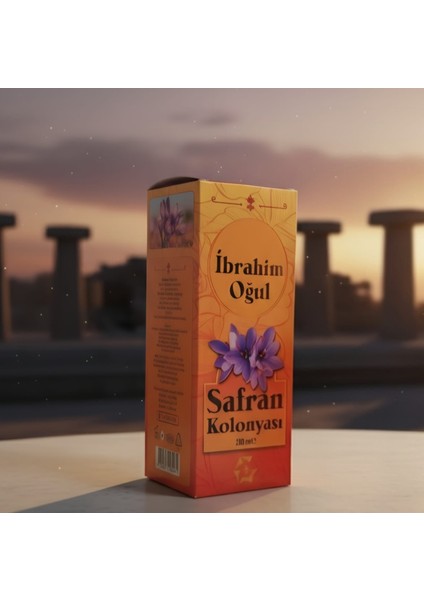 Ibrahim Oğul Safran Kolonyası 200 ml Kristal Şişe 2 Adet – Zarif ve Estetik Koku fiyatları