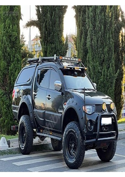 Roal Tunıng Mitsubishi L200 Vida Görünümlü Çamurluk Dodik 2007-2014 Uyumlu modelleri
