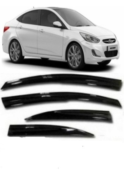 Roal Tunıng Hyundai Accent Blue Uyumlu Cam Rüzgarlığı 2011 ve Üzeri Uyumludur.