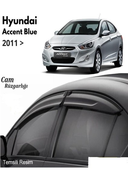 Roal Tunıng Hyundai Accent Blue Uyumlu Cam Rüzgarlığı 2011 ve Üzeri Uyumludur. fiyatları