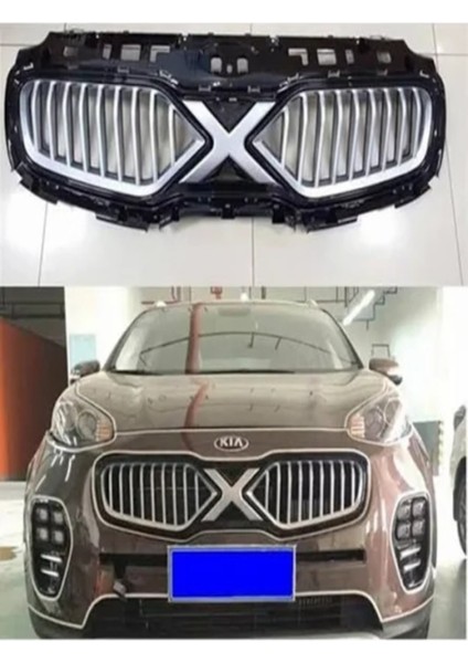 Roal Tunıng Kia Sportage Ön Panjur 2016 ve Üzeri Özel Tasarım modelleri