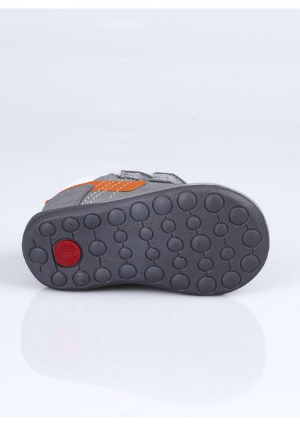 V.010 Hakiki Deri Dante Ilk Adım Bot Gri - 19