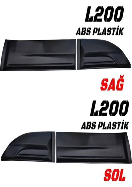 Roal Tunıng Mitsubilhi L200 Kapı Gövde Kaplama Kabartma Dodik 2007-20014 Uyumlu. fiyatları