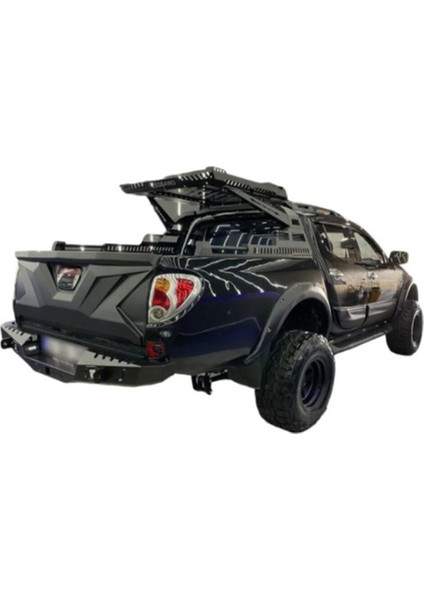 Roal Tunıng 2010-2014 Arası Uyumlu Mitsubishi L200 Arka Kapak Koruma Kaplama Dodik modelleri