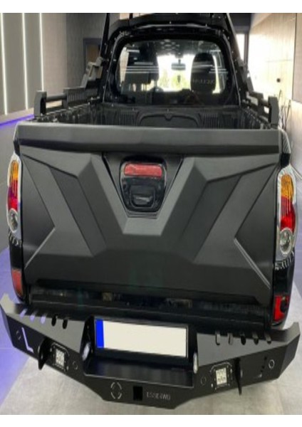 Roal Tunıng 2010-2014 Arası Uyumlu Mitsubishi L200 Arka Kapak Koruma Kaplama Dodik fırsatları