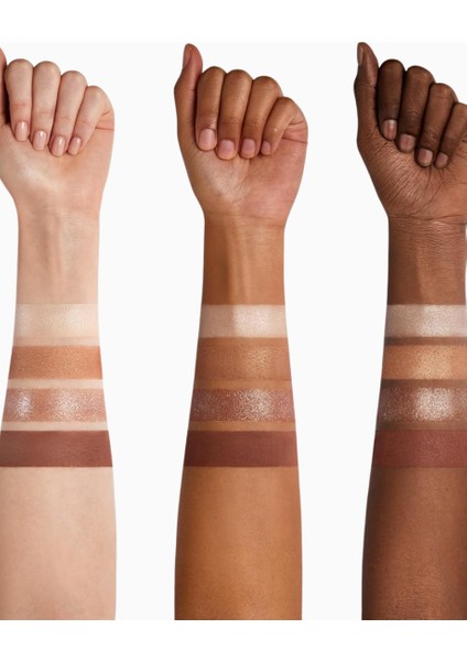 Essential Dörtlü Göz Farı Paleti Mat ve Shimmer modelleri