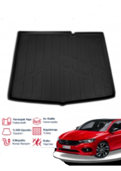 Roal Tunıng Fiat Egea Cross Bagaj Havuzu 2021+ 3D Premium