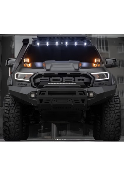 Roal Tunıng Ford Ranger 2012-2021 Araca Uyumlu Kaput Scoop Kaplama Kabartma