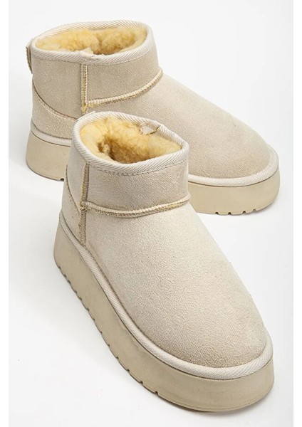 K.966 Kürklü Bot G. Bej - 36 modelleri
