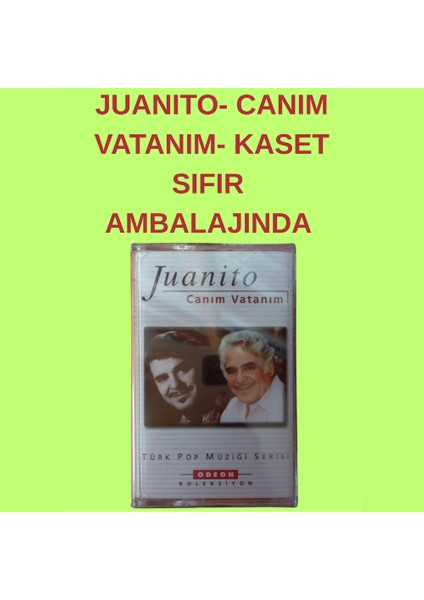 Juanıto- Canım Vatanım- Kaset Sıfır Ambalajında