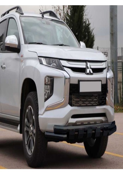 Roal Tunıng 2008 Model ve Üzeri Tüm Mitsubishi L200 Shark Tampon Ön Koruma Demiri