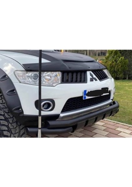 Roal Tunıng 2008 Model ve Üzeri Tüm Mitsubishi L200 Shark Tampon Ön Koruma Demiri modelleri