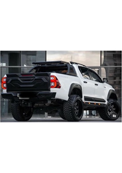 Roal Tunıng 2015+ÜZERİ Toyota Hilux Bagaj Kaplama Kabartma Dodik