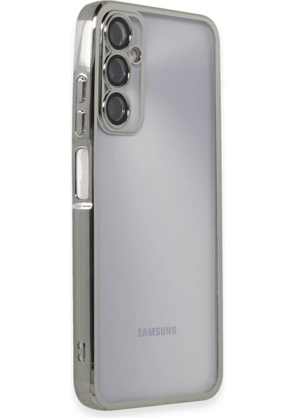 Samsung Galaxy A05S Kılıf Razer Lensli Silikon - Gümüş fiyatları