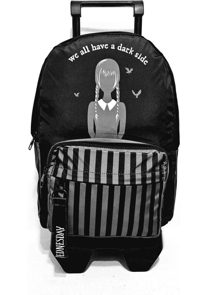 Wednesday Çekçekli Okul Çantası