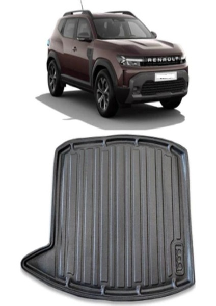 Roal Tunıng Yeni Kasa Renault Duster 4x2 Benzin+Lpg Uyumlu Premium Bagaj Havuzu 2024+ÜZERİ Uyumlu