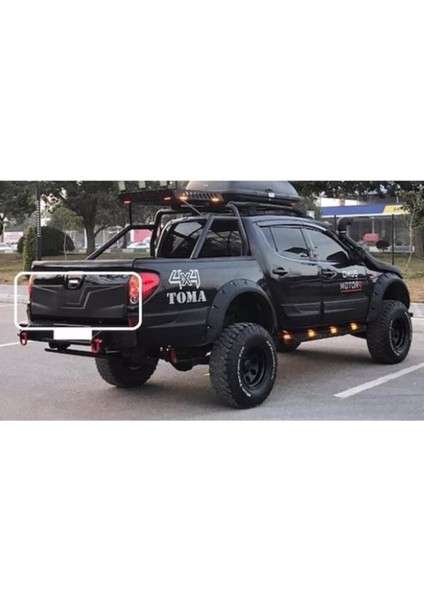 Roal Tunıng 2007-2014 Mitsubishi L200 Yarım Bagaj Kaplama Kabartma Dodik