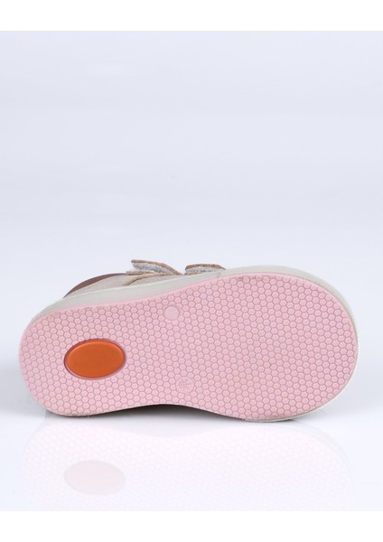 1013 Hakiki Deri Bot I.b. Bej-Pudra - 23