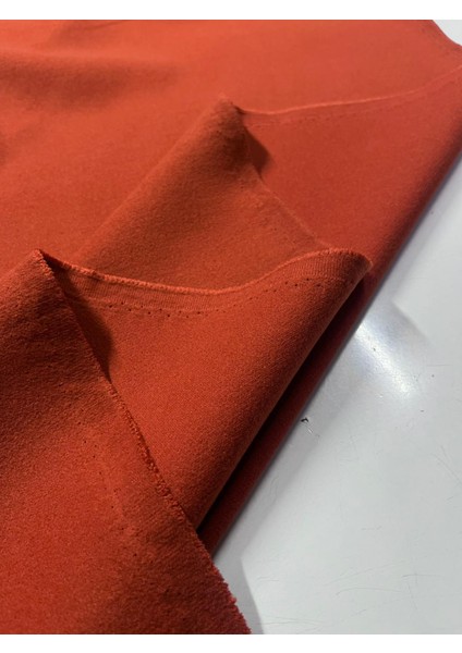 Kiremit Kırmızı Tüğlenmez Ithal Kaşe Kumaş Metrelik En 150 cm Kaban Ceket Mont Giyim Kumaşı fırsatları