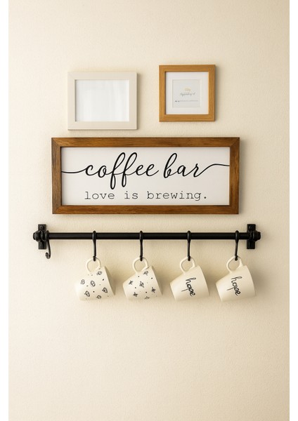 6 Kancalı Dekoratif Plastik Retro Mutfak Havlu Askısı, Fincan , Kupa Askısı | 35 cm | Montajlı Ürün fiyatları