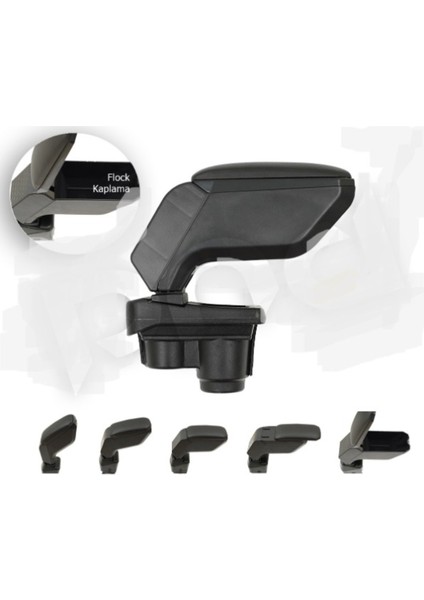 Roal Tunıng 2018+ Üzeri Model Uyumlu Dacia Duster Kol Dayama Kolçak