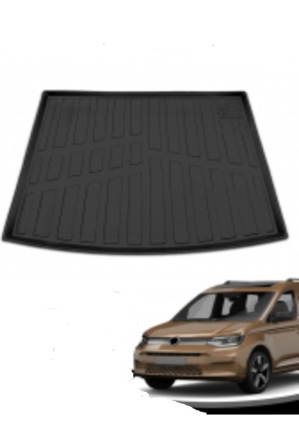 Roal Tunıng Volkswagen Caddy Premium 3D Uyumlu Bagaj Havuzu 2021 ve Üzeri Uyumlu.