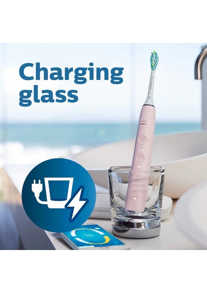 Sonicare Diamondclean Smart 9300 Elektrikli Diş Fırçası - Pembe fırsatları