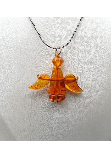 Kehribar Melek Kolye SK000149 fiyatları