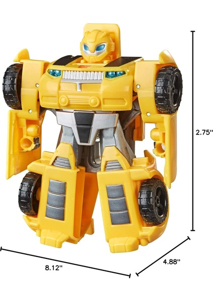 Rescue Bots Academy Bumblebee 2-In-1 Dönüşen Robot & Spor Araba – Playskool Heroes 3+ Yaş Oyuncak Figür fırsatları