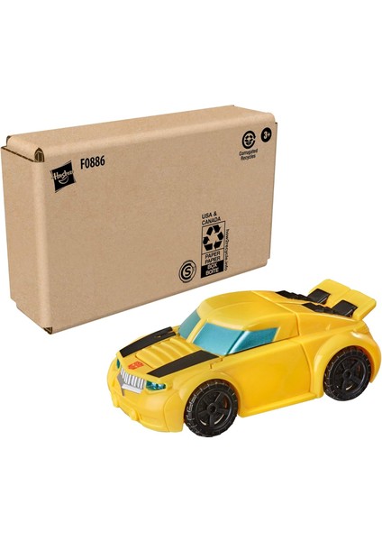 Rescue Bots Academy Bumblebee 2-In-1 Dönüşen Robot & Spor Araba – Playskool Heroes 3+ Yaş Oyuncak Figür indirimleri